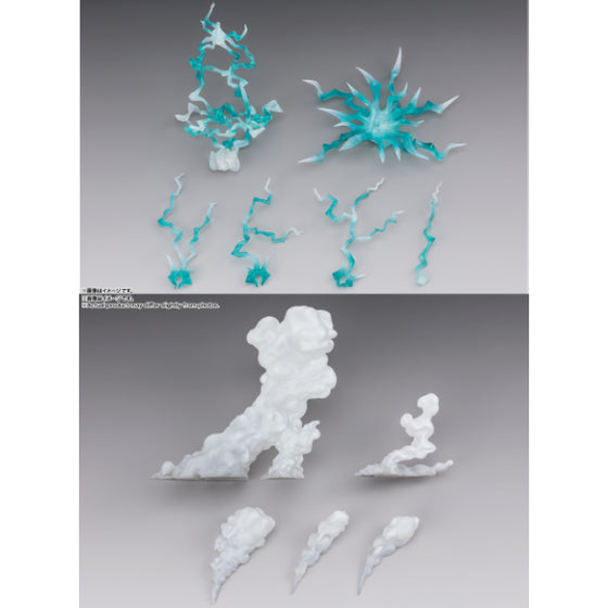 [TAMASHII EFFECT] 雷電特效配件 (綠色) / 氣團特效配件 (白色) for S.H.Figuarts