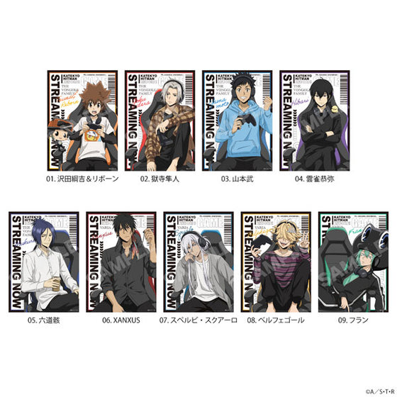 《家庭教師 HITMAN REBORN!》直播主造型 Bromide (一盒9個)