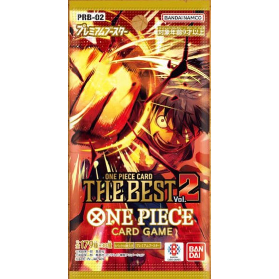 海賊王咭牌遊戲 豪華補充包 第二彈 ONE PIECE CARD THE BEST [PRB-02]