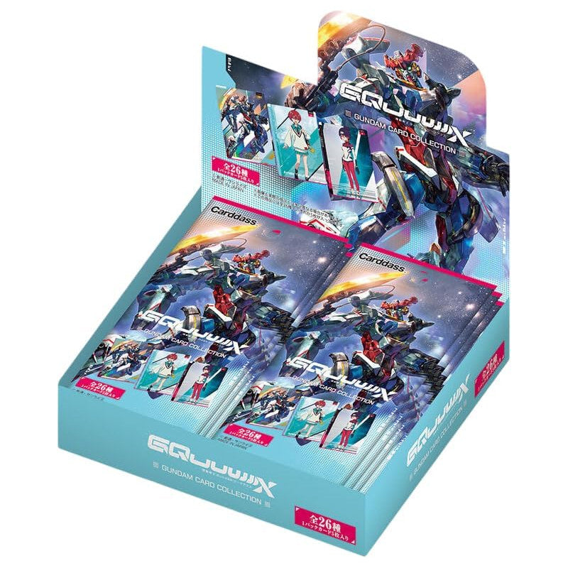 《機動戰士高達 GQuuuuuuX》CARDDASS 收藏咭 (一盒20包)