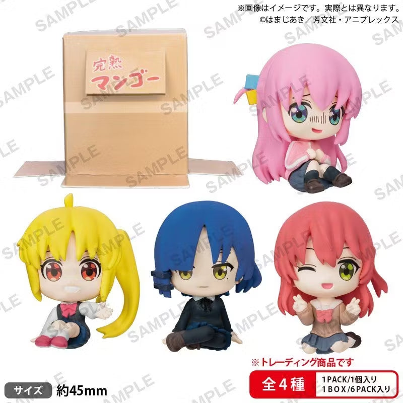 《孤獨搖滾！》團結BAND 角色坐下模型 Box ver. (一盒6款)