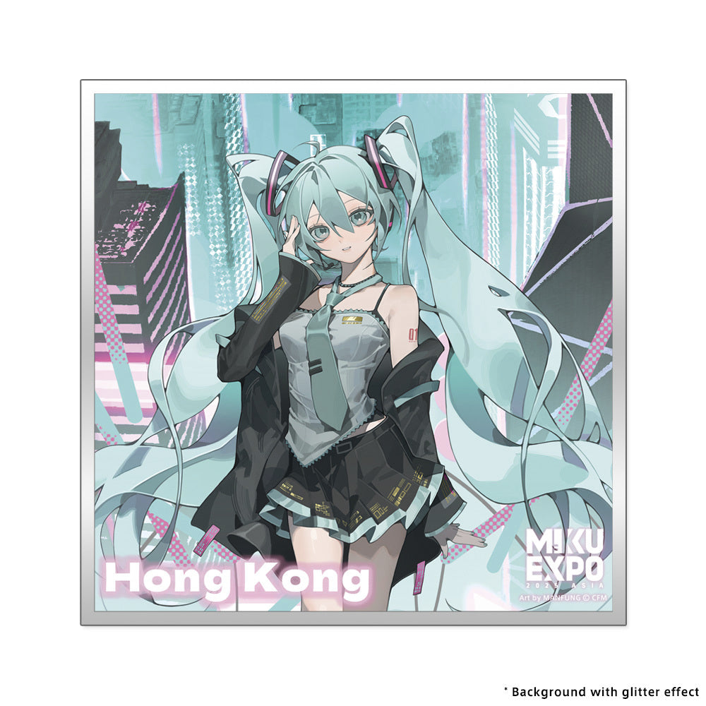 《初音未來巡迴演唱會2025》亞洲香港站限定店產品 - 亞加力色紙