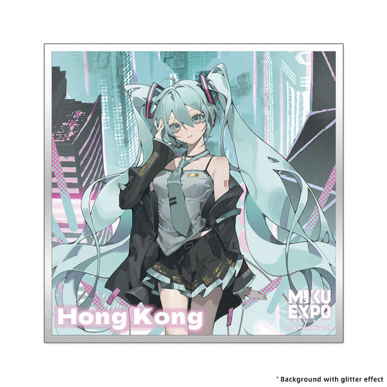 《初音未來巡迴演唱會2025》亞洲香港站限定店產品 - 亞加力色紙