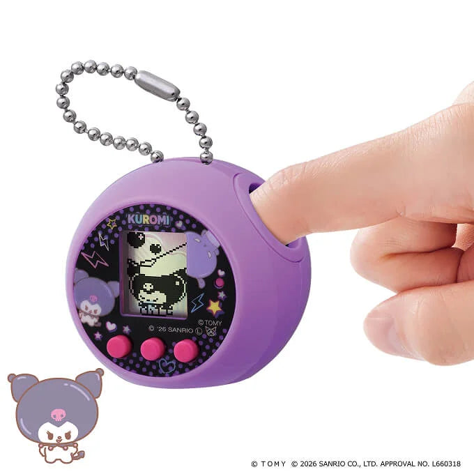 PuniCommu 電子寵物游戲機 Kuromi