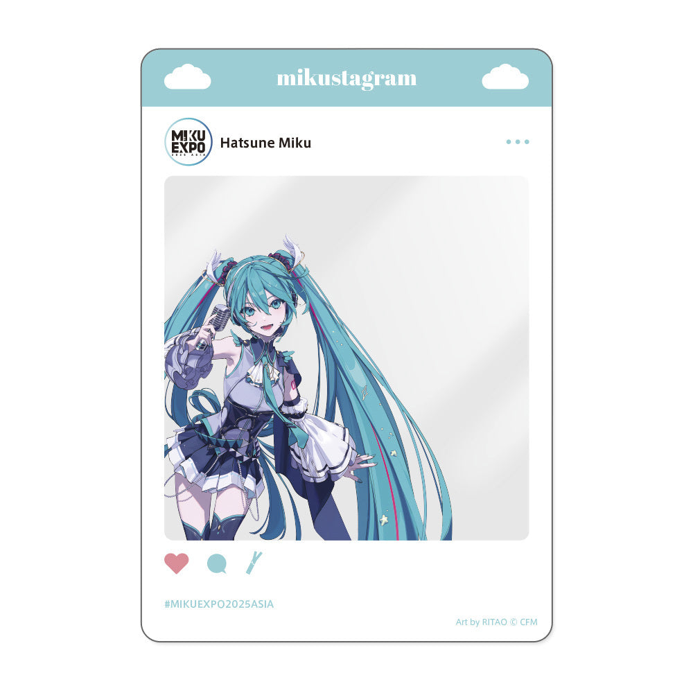 《初音未來巡迴演唱會2025》亞洲香港站限定店產品 - Horizon 風格亞加力卡
