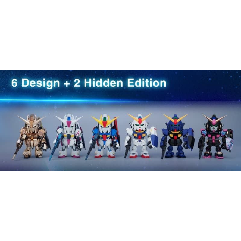 QMSV MINI Z GUNDAM & GUNDAM MK-II (set of 8) 機動戰士 Z高達 盲盒