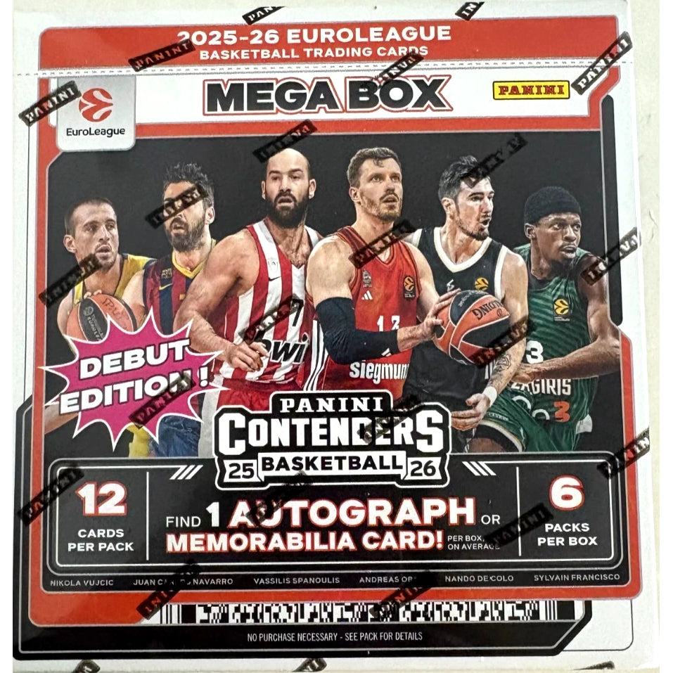 2025 - 26 Contenders 歐聯籃球 收藏卡牌 (MEGA版)