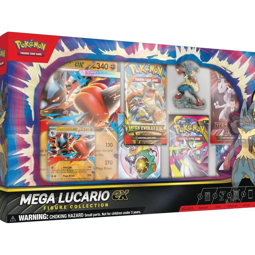Mega Lucario ex Premium Figure Collection - Miscellaneous Cards & Products (MCAP)