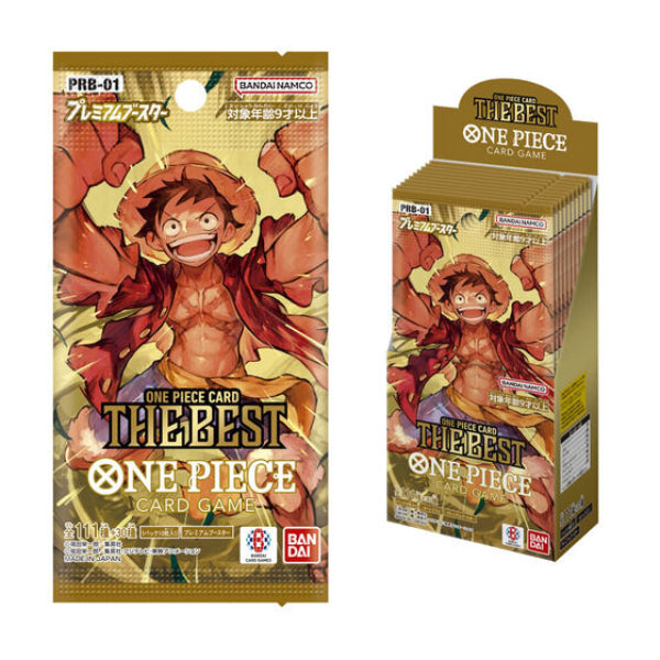 海賊王咭牌遊戲 豪華補充包 第一彈 (2024年 10月下旬再販版本) ONE PIECE CARD THE BEST [PRB-01]