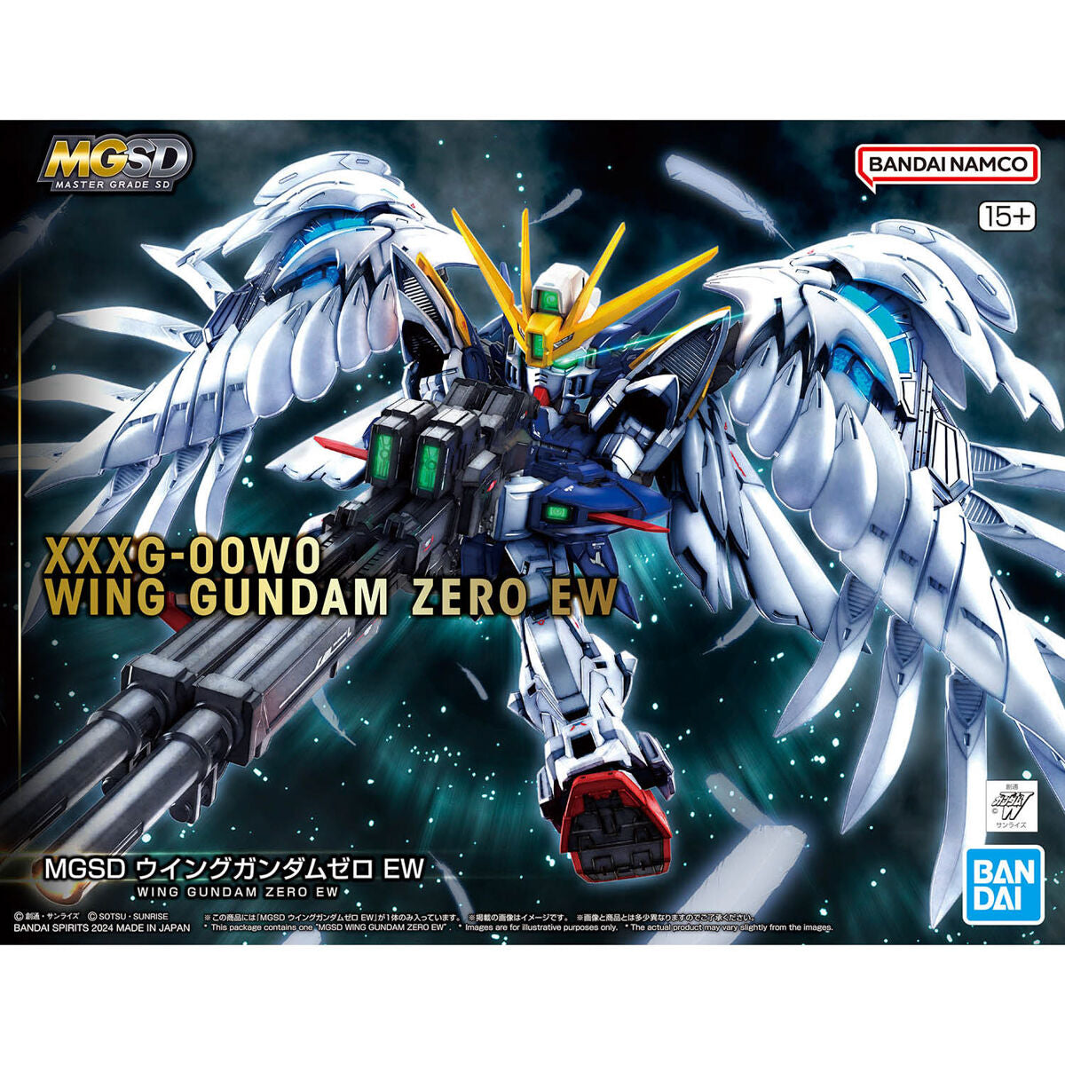 MGSD 飛翼高達零式EW (2025年8月再販版本)