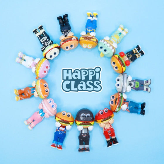 HCB#004 漢堡君 盲盒系列第3彈 (一盒12個)