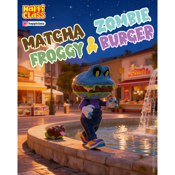 HC#038 快樂班珍藏套裝 - 喪屍漢堡 與 抹茶娃