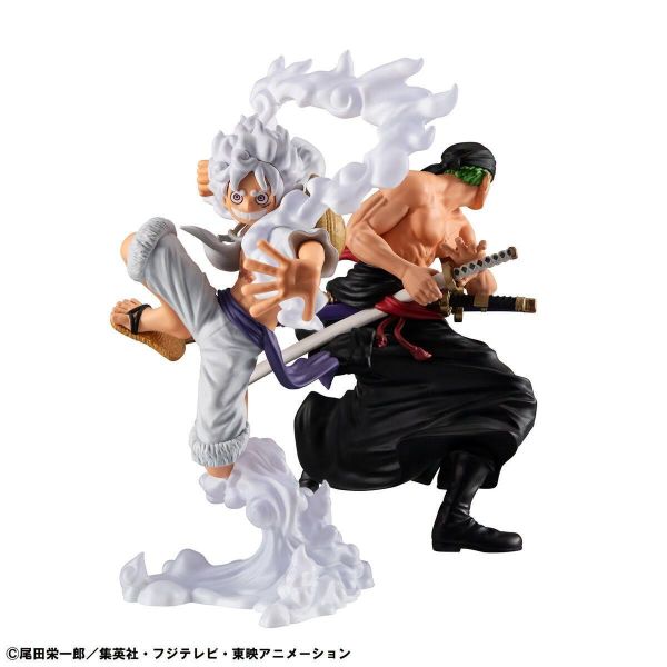 [W.STAR] ONE PIECE Monkey D. Luffy  GEAR5 & Roronoa Zoro set [with gift]