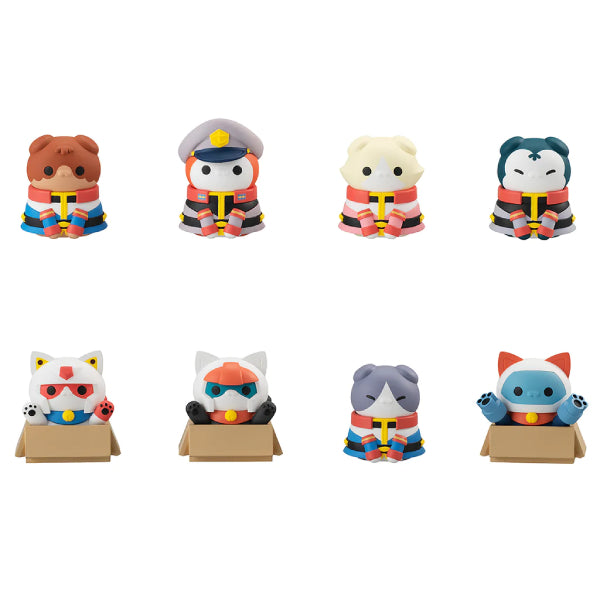 [MEGA CAT]《機動戰士高達》我們是地球聯邦軍喵! (一套8款) (2024年8月再販版本)