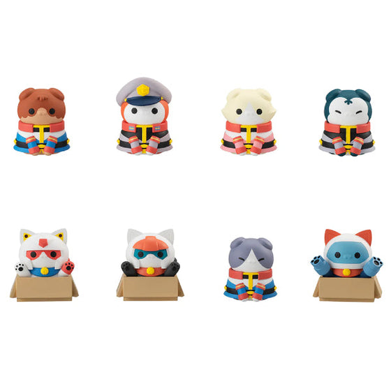 [MEGA CAT]《機動戰士高達》我們是地球聯邦軍喵! (一套8款) (2024年8月再販版本)