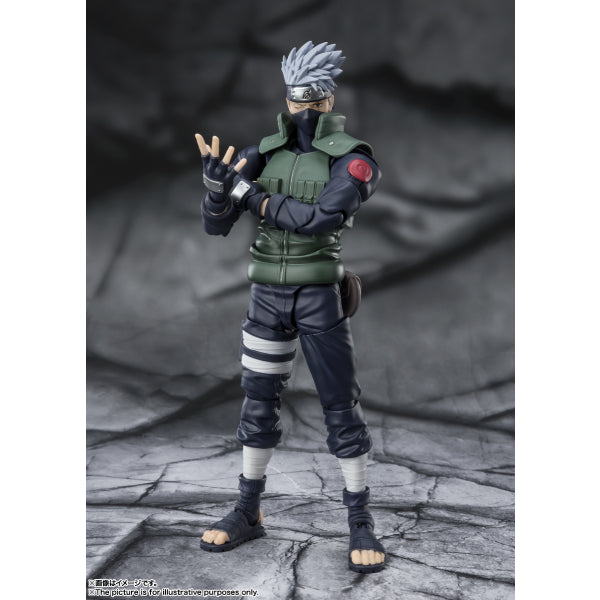 [SHF]《火影忍者疾風傳》畑鹿驚 (旗木卡卡西)  -威名遠播的寫輪眼英雄- (2024年11月再販版本)