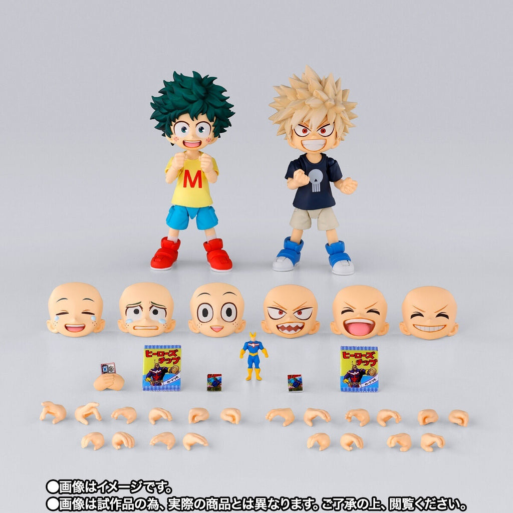 [魂SHOP限定] SHF 綠谷出久＆爆豪勝己 -幼年期-