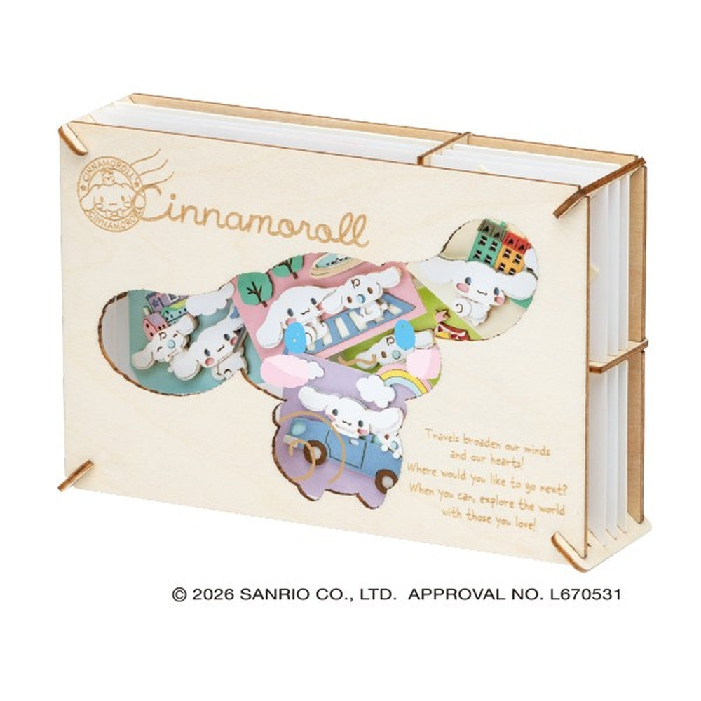 [Ensky] PT-WL39 三麗鷗 Sanrio 木質紙劇場 Cinnamoroll 玉桂狗