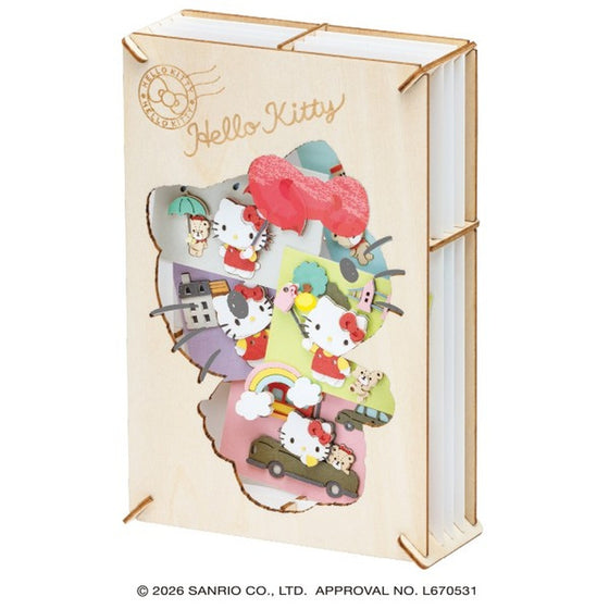 [Ensky] PT-WL38 三麗鷗 Sanrio 木質紙劇場 Hello Kitty