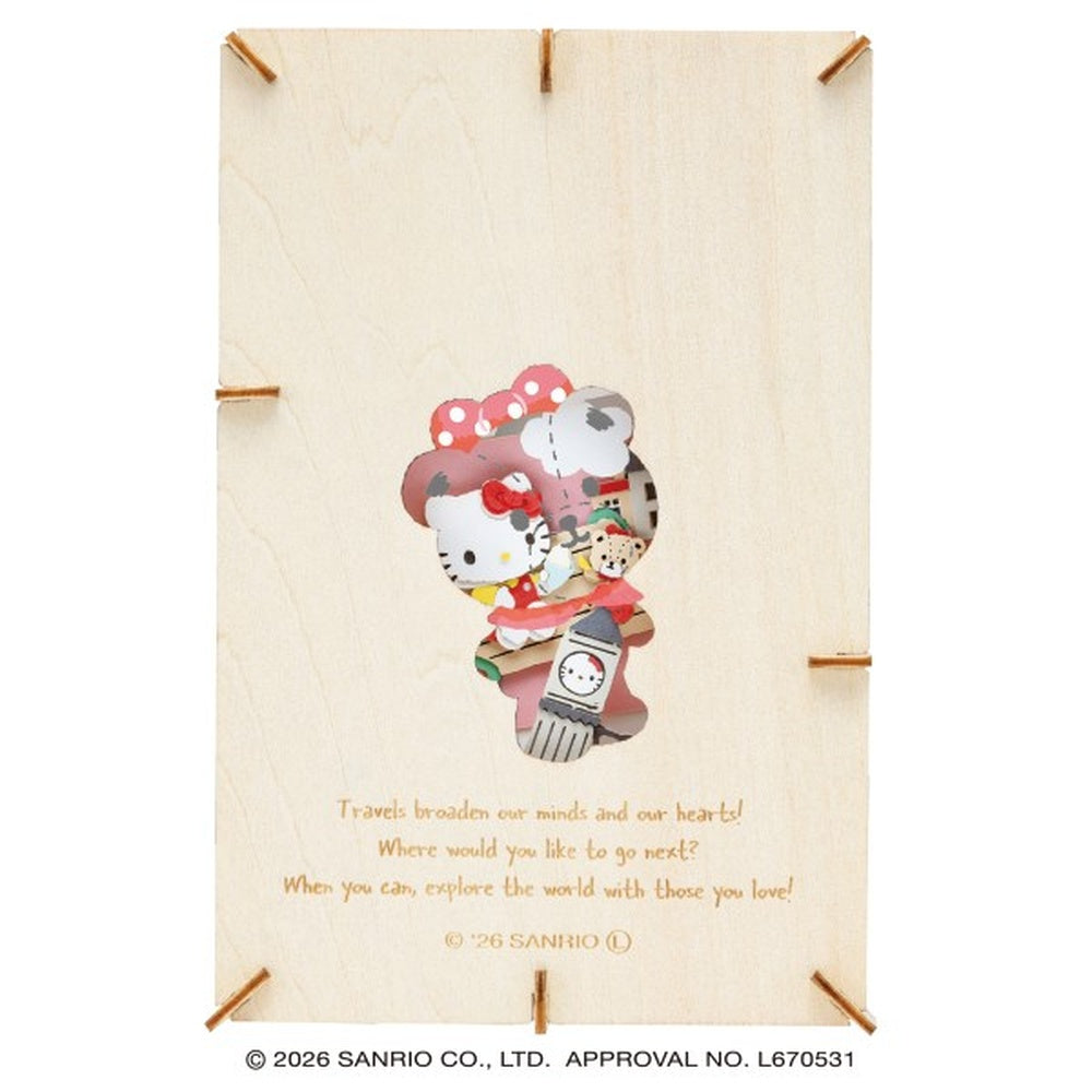 [Ensky] PT-WL38 三麗鷗 Sanrio 木質紙劇場 Hello Kitty