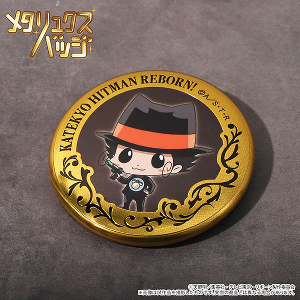[Movic]《家庭教師HITMAN REBORN!》Metaluxe 金屬質感徽章 盲盒 (一盒10個)
