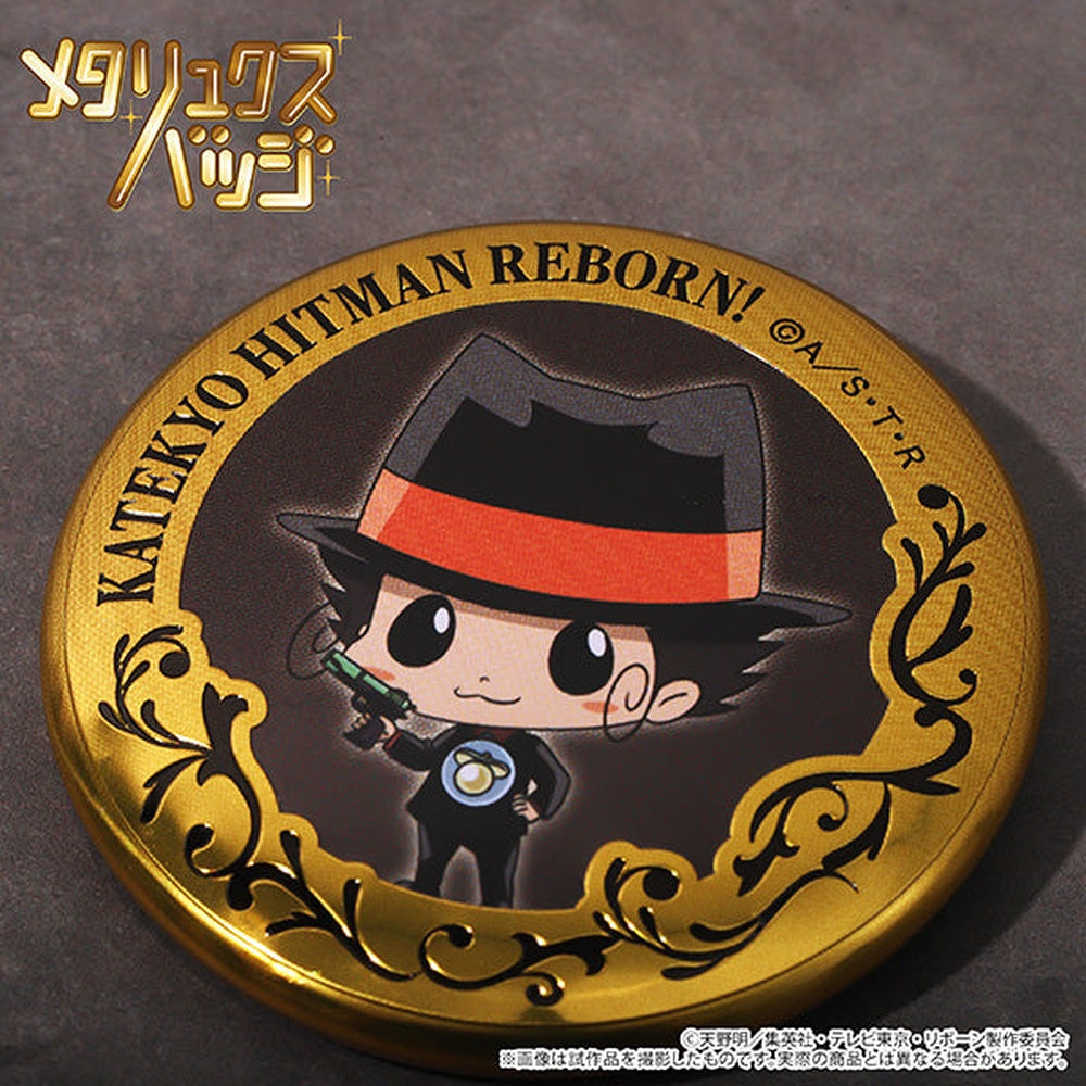 [Movic]《家庭教師HITMAN REBORN!》Metaluxe 金屬質感徽章 盲盒 (一盒10個)