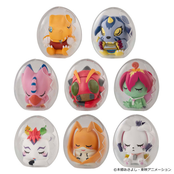 MEGA EGG FIGURE Digimon Adventure Good Night Digicolle!