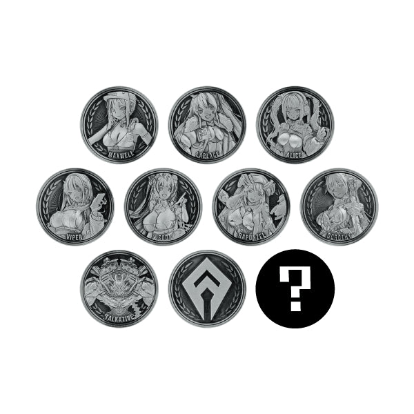 《勝利女神 妮姬》金屬收藏幣 第二彈 (一盒20個)