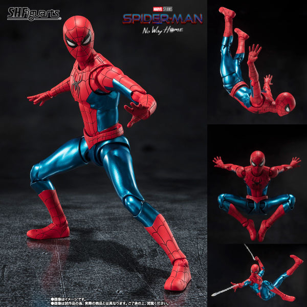 [魂SHOP限定]SHF《蜘蛛俠：不戰無歸》蜘蛛俠 (新紅藍戰衣Ver.)