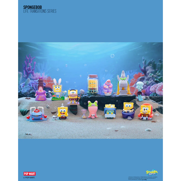 Pop Mart - 海綿寶寶人生轉場系列