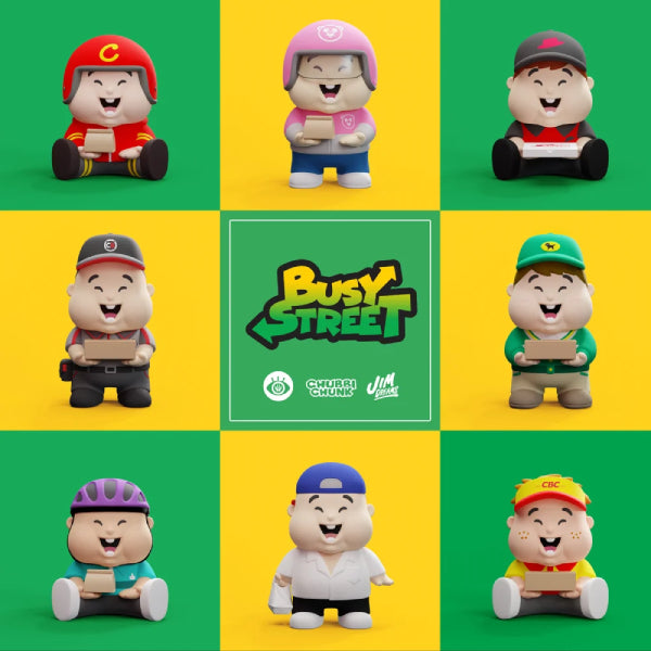 Chubbi Chunk Busy Street 盲盒系列 (一盒10個)