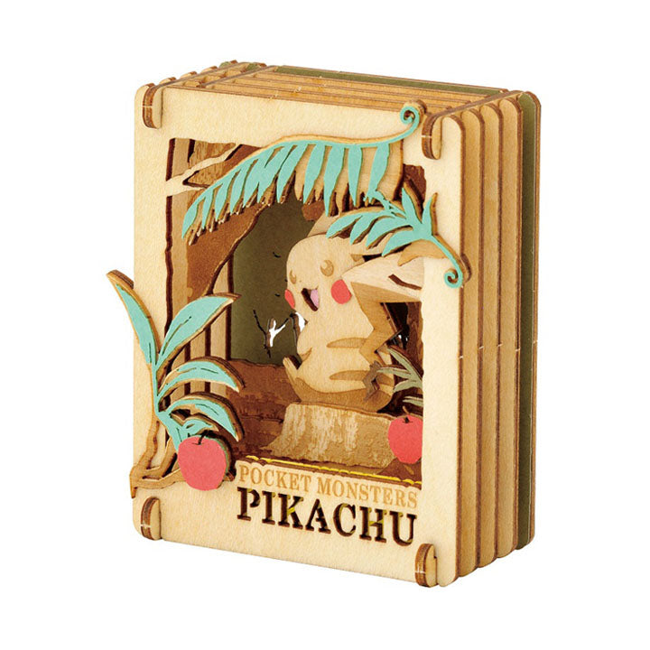 Paper Theater - Wood Style Pokemon Pikachu Mikke