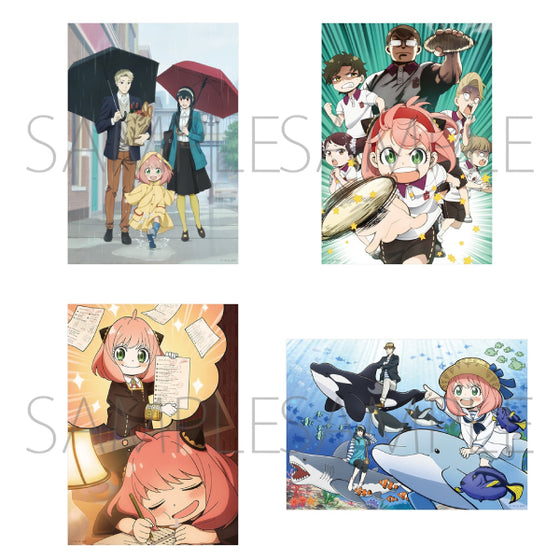 《間諜家家酒》SPY × FAMILY 海報掛布 MISSION 9 -12 (4款)