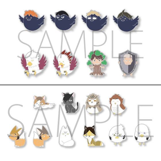 排球少年 胸針系列 (縣預選選手 (一套8款) / 春高選手 (一套10款))