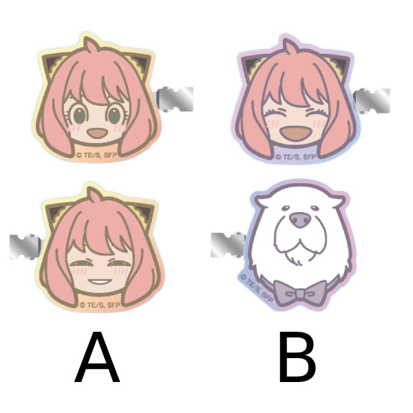 《間諜家家酒》SPY × FAMILY 安妮亞 Anya 髮夾 第2彈 (A - 安妮亞 [臉] / B - 安妮亞 & 彭德)