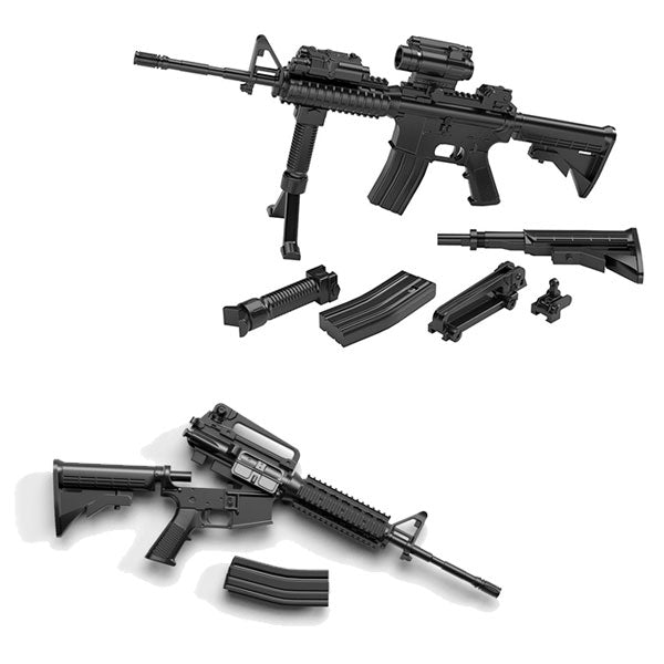 Little Armory 1:12 LA050 M4A1 Type 2.0 Toy Assault Rifle Model Figure