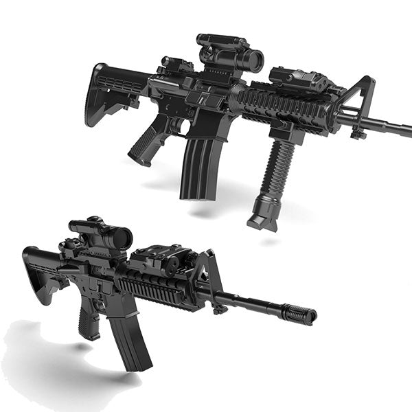 Little Armory 1:12 LA050 M4A1 Type 2.0 Toy Assault Rifle Model Figure