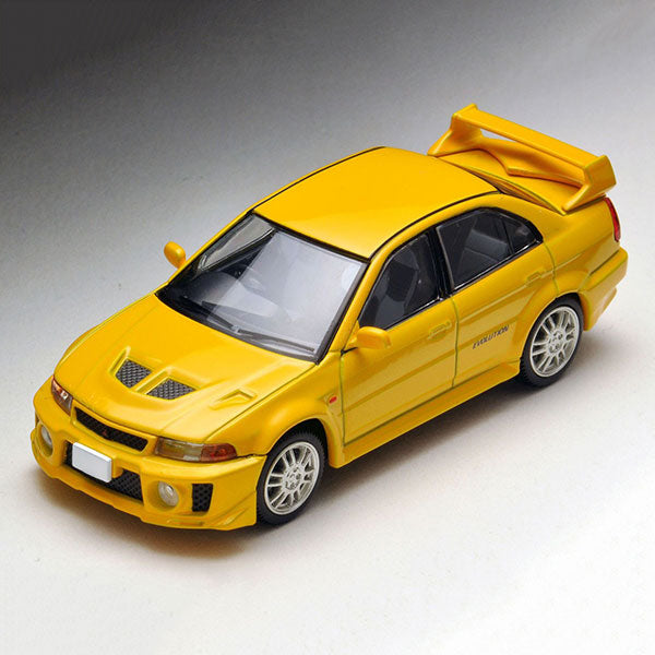 TLV-N187a Lancer GSR Evolution V Yellow Tomica Diecast Car Model