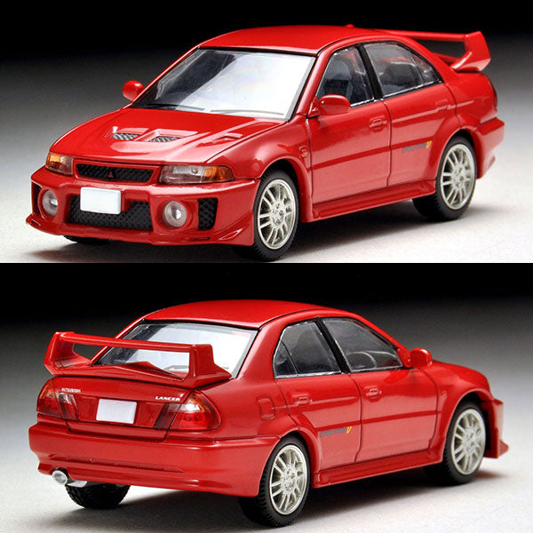 TLV-N187b Lancer GSR Evolution V Red Tomytec Diecast Car Model