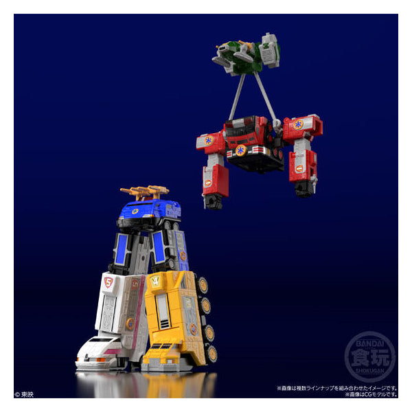 SUPER MINIPLA 超級迷你盒玩系列 - 救急戰隊GOGOV 緊急合体 勝利金剛 (1套5款)