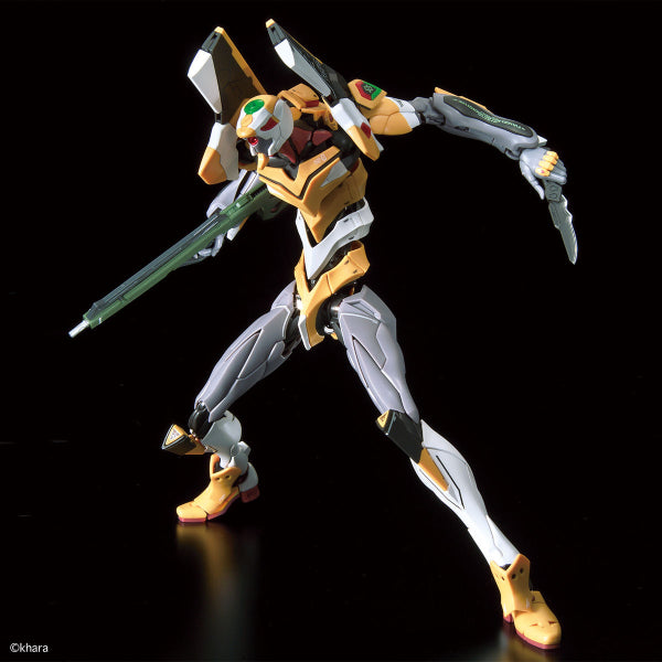 RG Regular Person Model Final Weapon Android EVA-00 Test Type DX Positron Set Plastic Model