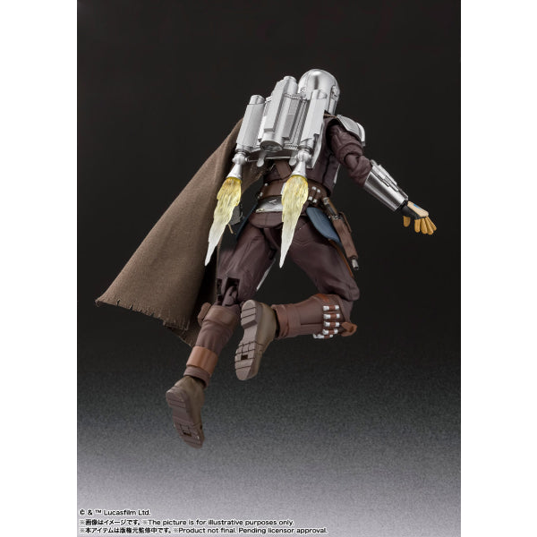 日版 S.H.Figuarts The Mandalorian 曼達洛人 (貝斯卡金屬裝甲版本) (Star wars 星球大戰外傳)