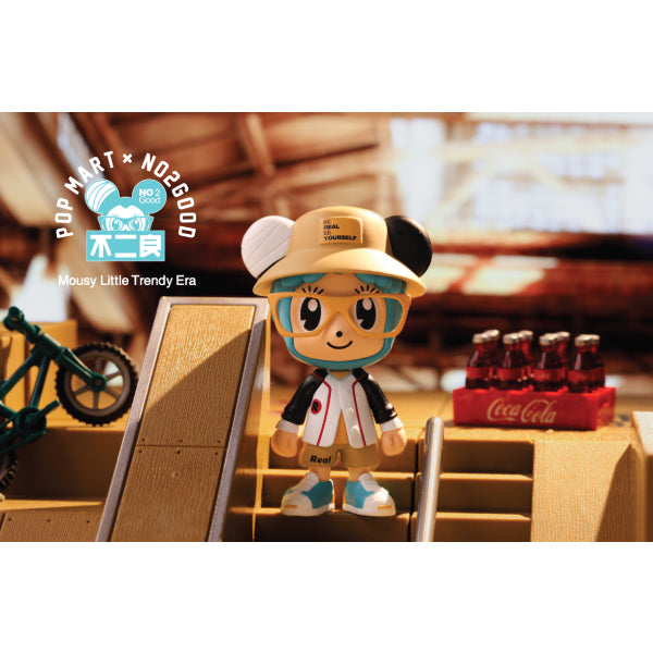 POP MART - 鼠小小潮流世代 STAYREAL 迷你公仔擺設
