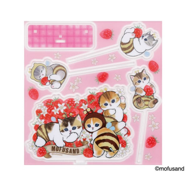 mofusand 2WAY 亞加力立牌 (Samenyan / Usanyan / Hachinyan / Nyanko Sweets)