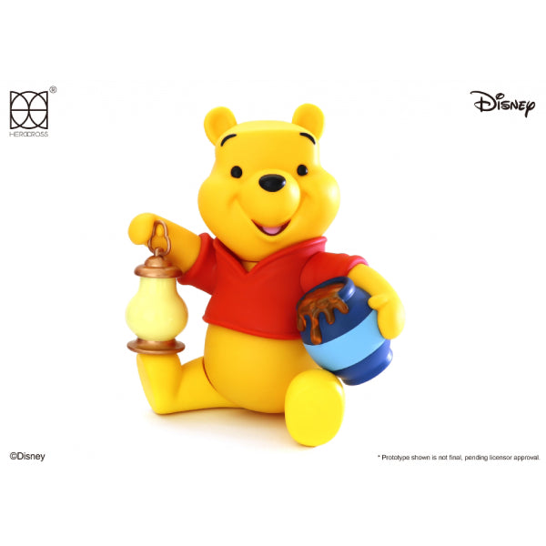Herocross Disney HVS#026 12" Vinyl Winnie the Pooh with Lantern 小熊維尼