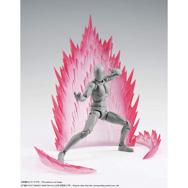 S.H.Figuarts 孫悟空界王拳及紅色光芒特效套裝