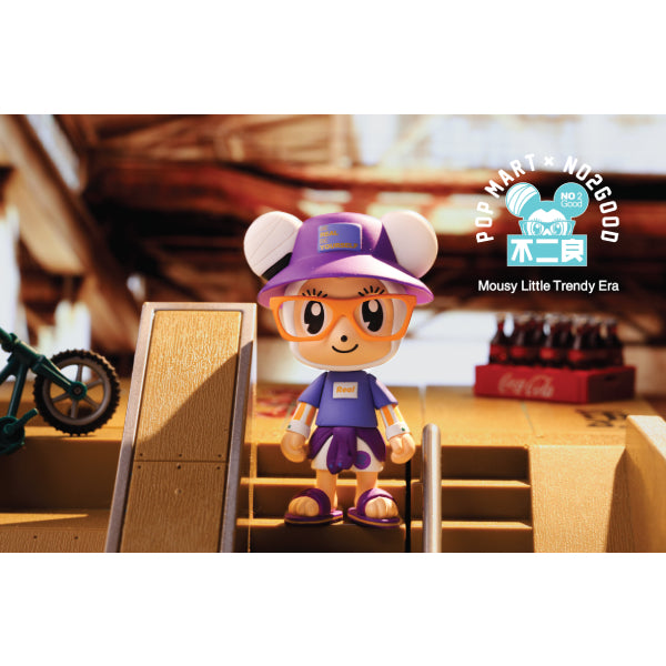 POP MART - 鼠小小潮流世代 STAYREAL 迷你公仔擺設