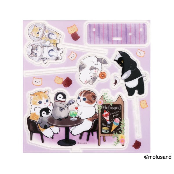 mofusand 2WAY 亞加力立牌 (Samenyan / Usanyan / Hachinyan / Nyanko Sweets)