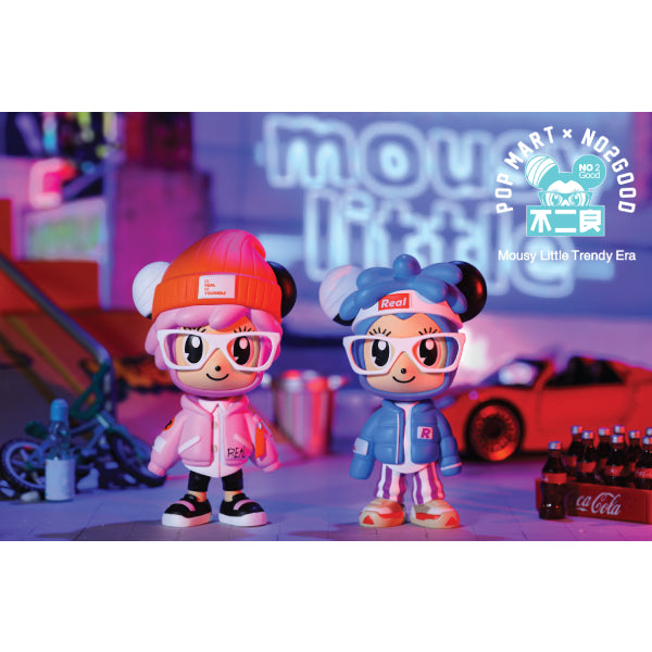 POP MART - 鼠小小潮流世代 STAYREAL 迷你公仔擺設