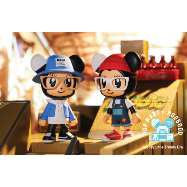 POP MART - 鼠小小潮流世代 STAYREAL 迷你公仔擺設
